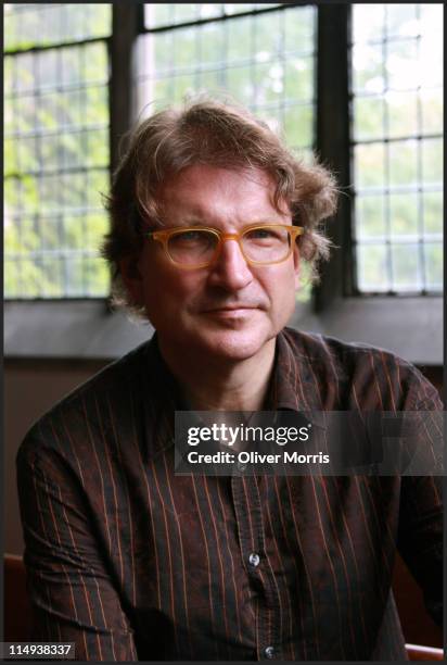 Portrait of Dr Nigel Smith, Professor of English and Co-Director of the Center for the Study of Books and Media at Princeton University poses in...