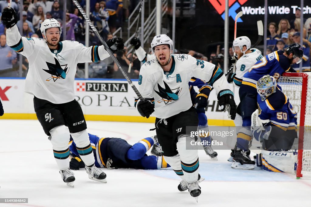 San Jose Sharks v St Louis Blues - Game Three