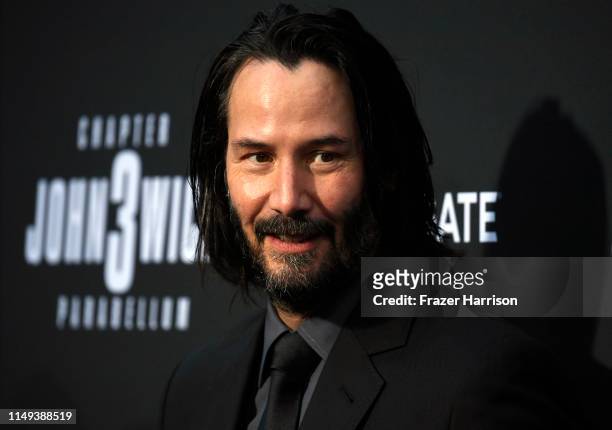 Keanu Reeves attends the special screening of Lionsgate's "John Wick: Chapter 3 - Parabellum" at TCL Chinese Theatre on May 15, 2019 in Hollywood,...