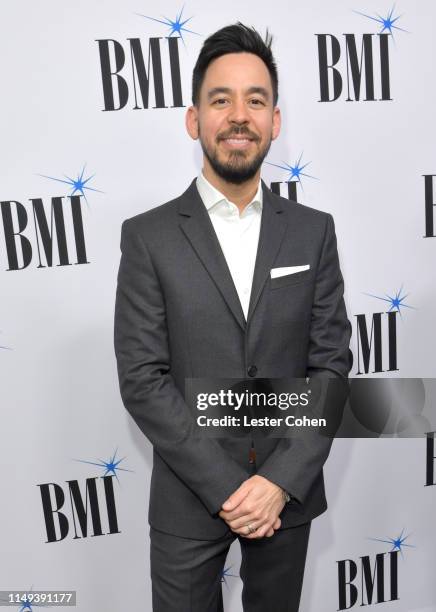 Mike Shinoda attends the 35th annual BMI Film, TV & Visual Media Awards on May 15, 2019 in Beverly Hills, California.