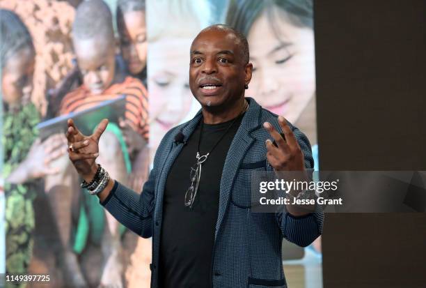 Actor LeVar Burton attend the Global Learning XPRIZE Foundation Grand-prize Awards at Google Playa Vista Office on May 15, 2019 in Playa Vista,...