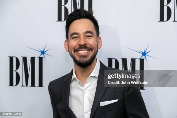 Mike Shinoda attend the 35th Annual BMI Film, TV & Visual Media Awards at Regent Beverly Wilshire Hotel on May 15, 2019 in Beverly Hills, California.