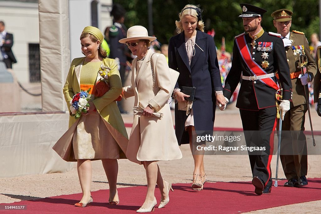 Norwegian Royals Host State Visit From Luxembourg - Day 1