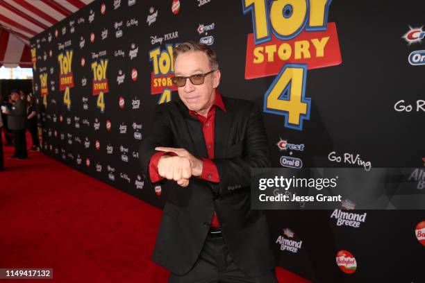 Tim Allen attends the world premiere of Disney and Pixar's TOY STORY 4 at the El Capitan Theatre in Hollywood, CA on Tuesday, June 11, 2019.
