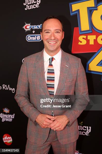 Tony Disney Tony Hale attends the world premiere of Disney and Pixar's TOY STORY ...
