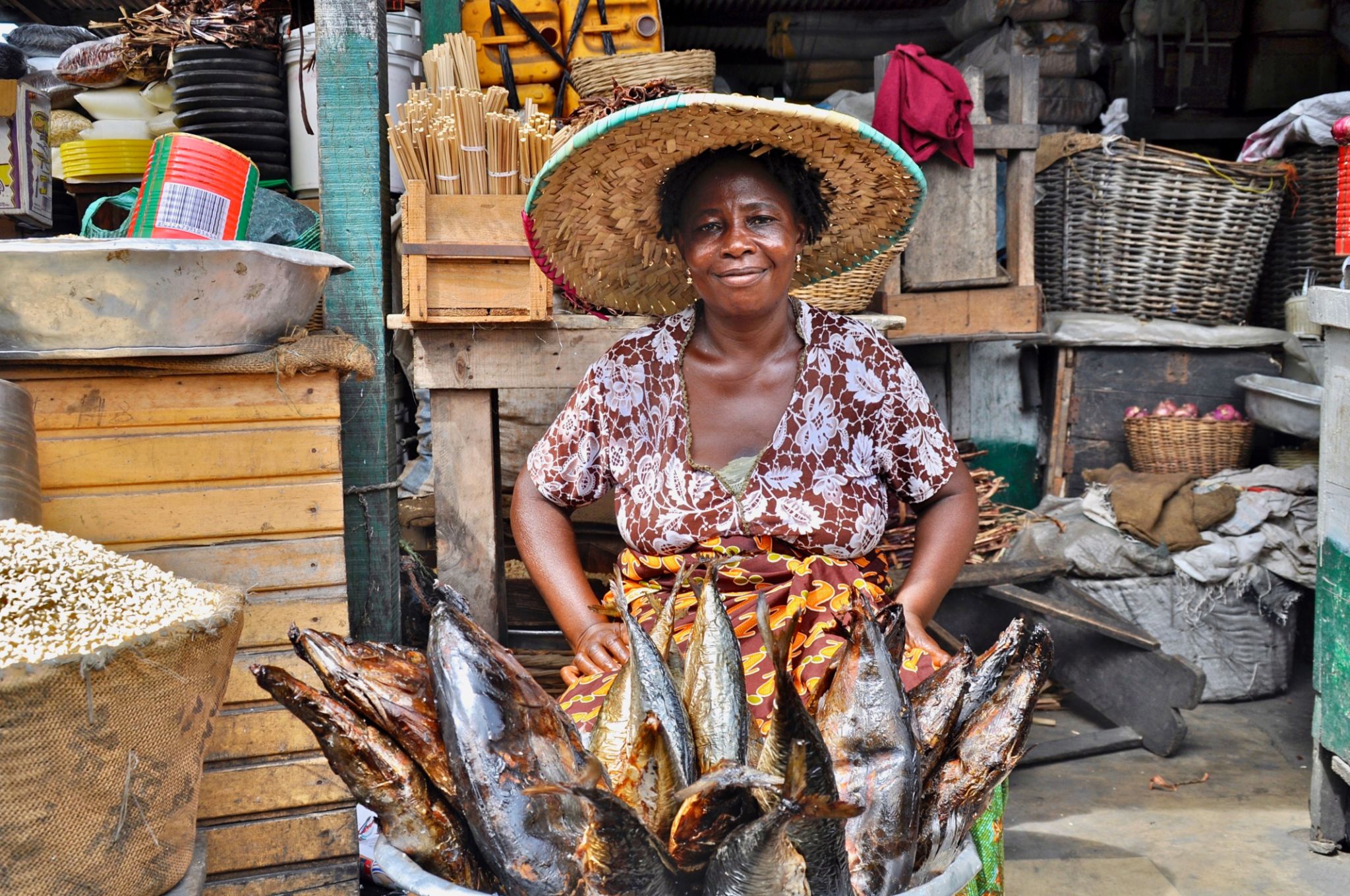 ghanaian market