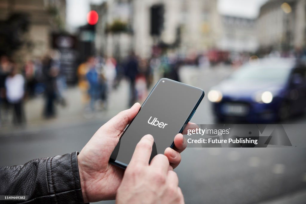 Smartphone And Apps On Location