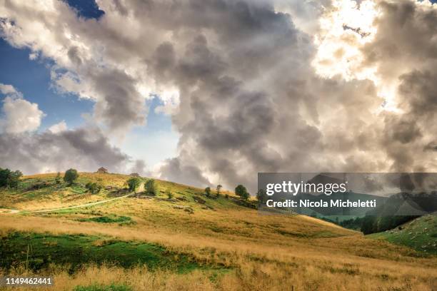 the plateau of lessinia - verona italy stock pictures, royalty-free photos & images