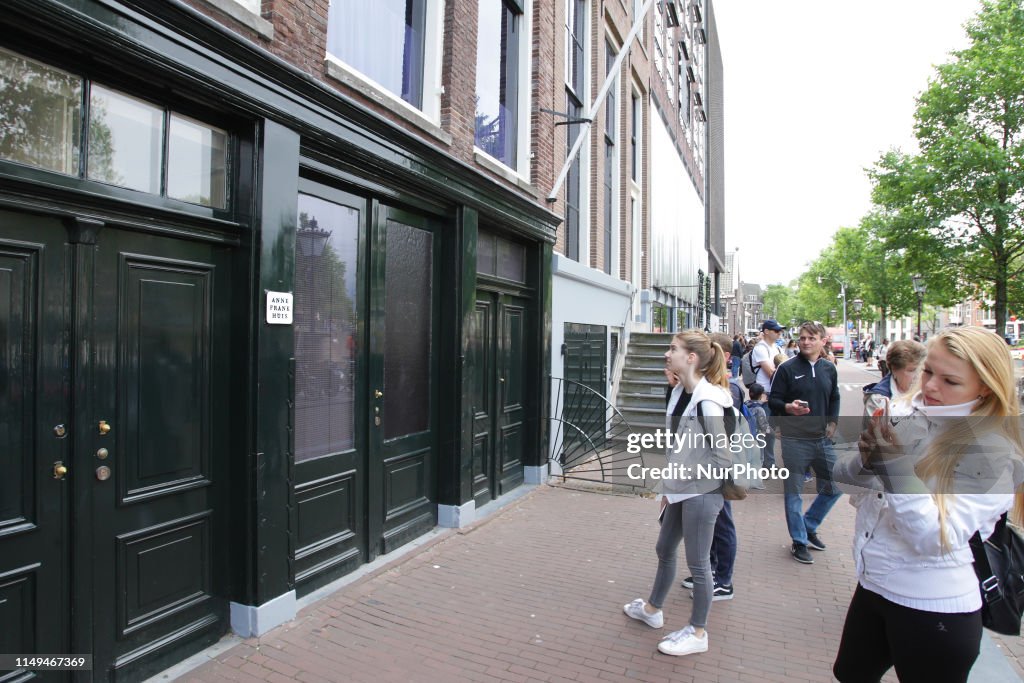 Remembering Anne Frank's 90th Birthday In Amsterdam