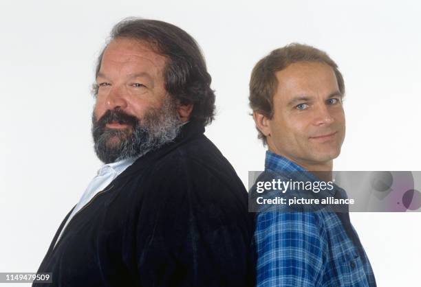 Bud Spencer und Terence Hill on in München / Munich.