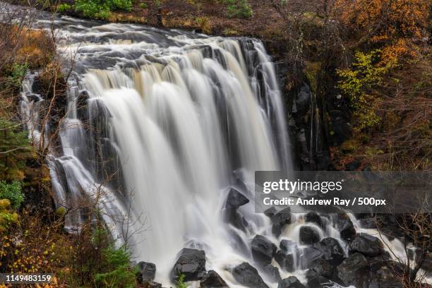 aros park waterfall - andrea park stock pictures, royalty-free photos & images