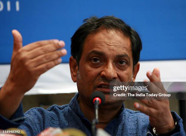 Human rights activist Binayak Sen, who has been accused of sedition by the Chhattisgarh Government, speaks to media at Mumbai Press Club on Monday,...