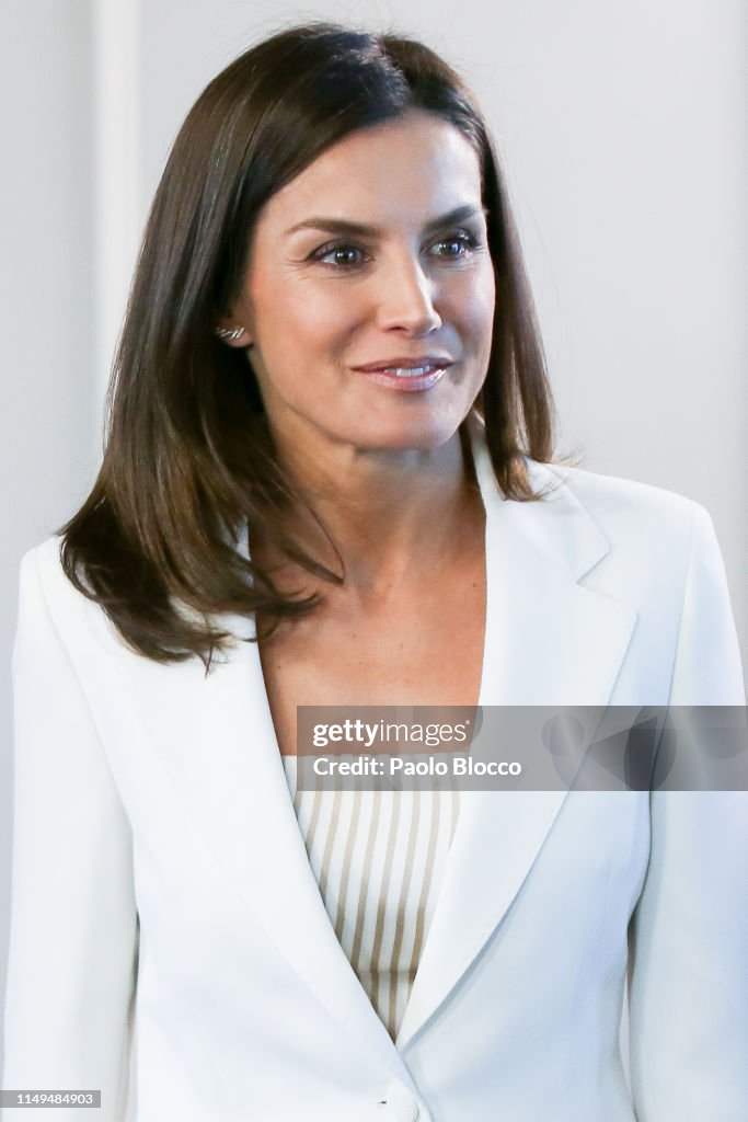 Queen Letizia of Spain Visits the FAD
