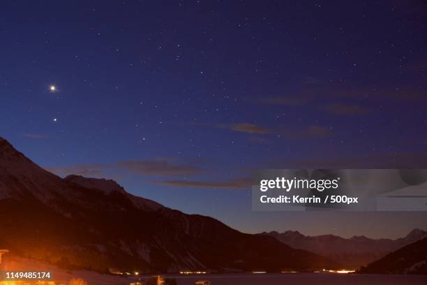 venus and jupiter conjunction - jupiter planet stock pictures, royalty-free photos & images