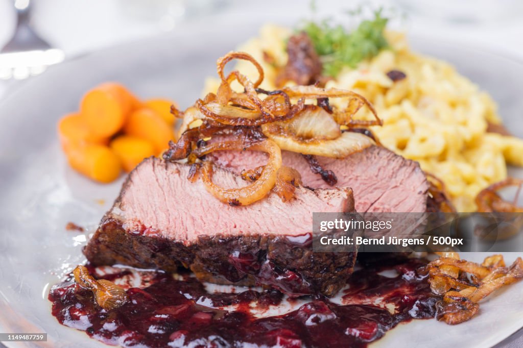 Zwiebelrostbraten, A German Steak With Onions