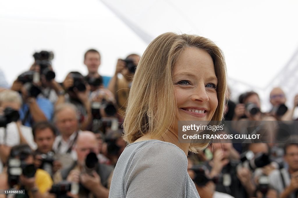 US director and actress Jodie Foster pos