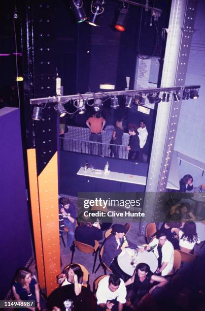 Clubbers at The Hacienda nightclub, Manchester, circa 1995.