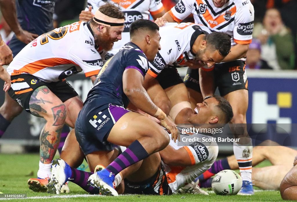 NRL Rd 10 - Storm v Tigers