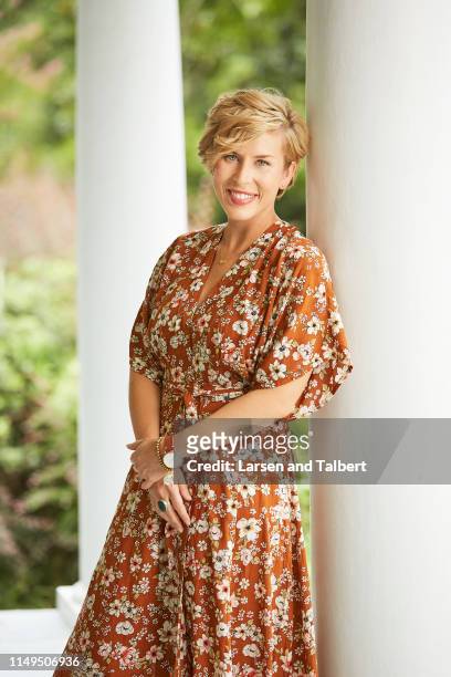 Hosts Erin Napier is photographed for Guideposts Magazine on August 10, 2018 in Laurel, Mississippi. PUBLISHED IMAGE.