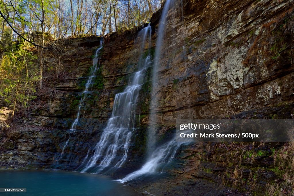 Waterfalls In The Buffalo National River Wilderness