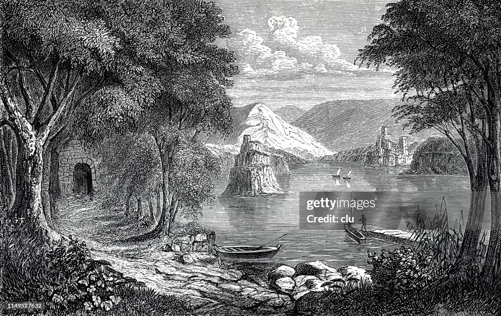 Innisfallen Island, Ireland
