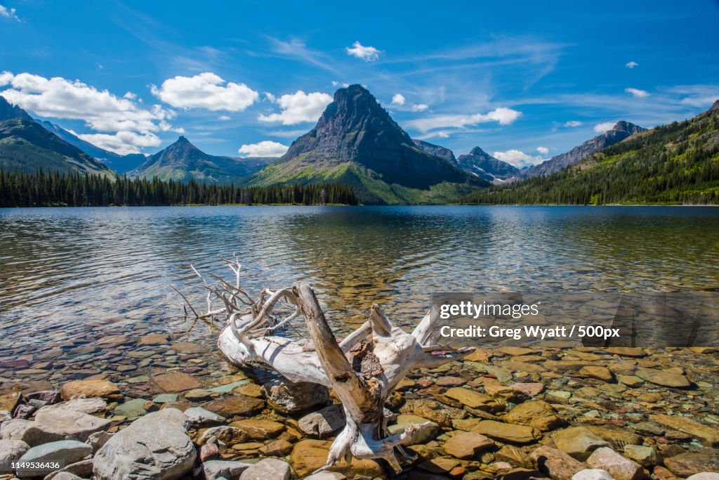 Two Medicine Lake Glacier National Park