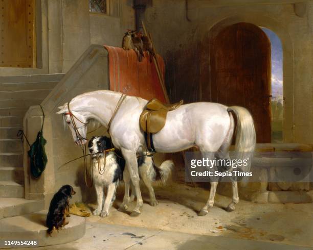 Favourites, the Property of H.R.H. Prince George of Cambridge, Sir Edwin Henry Landseer, 1802-1873, British