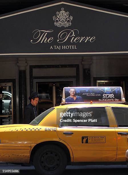 Cab sits in front of the Pierre Hotel on May 31, 2011 in New York City. Mahmoud Abdel-Salam Omar, a 74 year-old former head of the Bank of Alexandria...