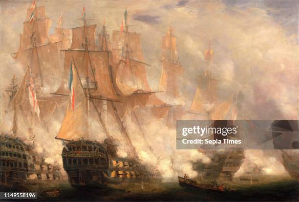 The Battle of Trafalgar, John Christian Schetky, 1778-1874, British