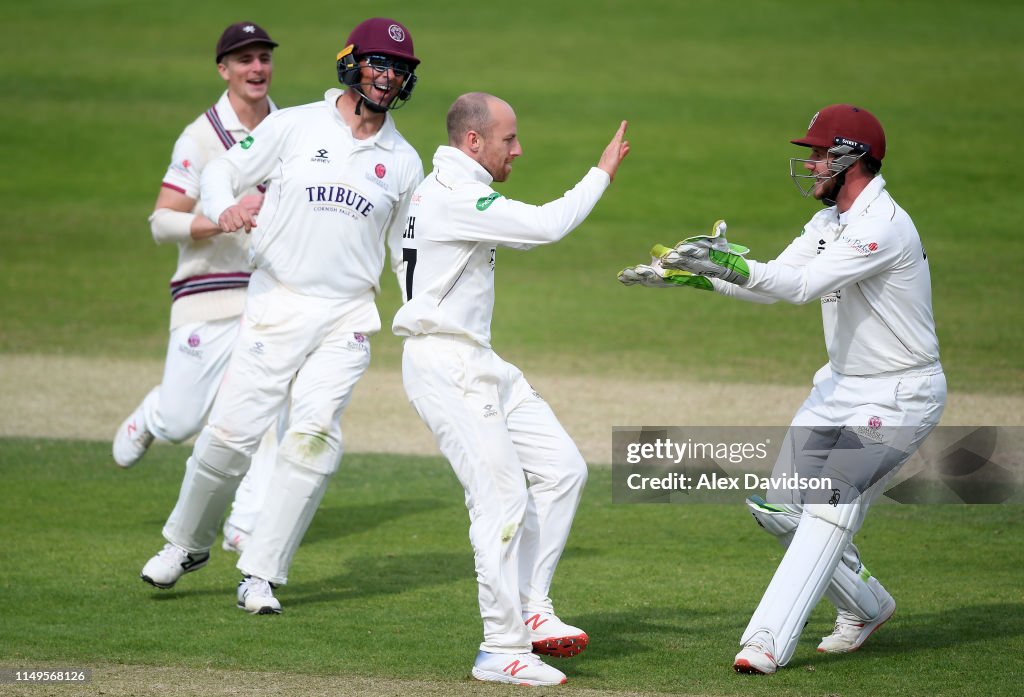 Somerset v Surrey - Specsavers County Championship - Day Three