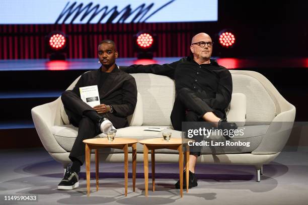Samuel Ross, Founder and Designer, A-Cold-Wall, and John Hoke, Chief Design Officer, Nike, take part in the ‘sustainability and design decisions:...