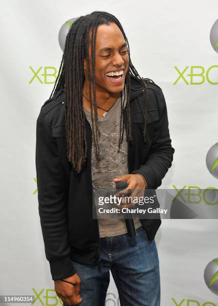 Singer John Gibson of Mosaic attends the Xbox 360 Gift Suite In Honor Of The 51st Annual Grammy Awards held at Staples Center on February 7, 2009 in...