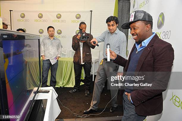 Actor Anthony Hamilton attends the Xbox 360 Gift Suite In Honor Of The 51st Annual Grammy Awards held at Staples Center on February 7, 2009 in Los...