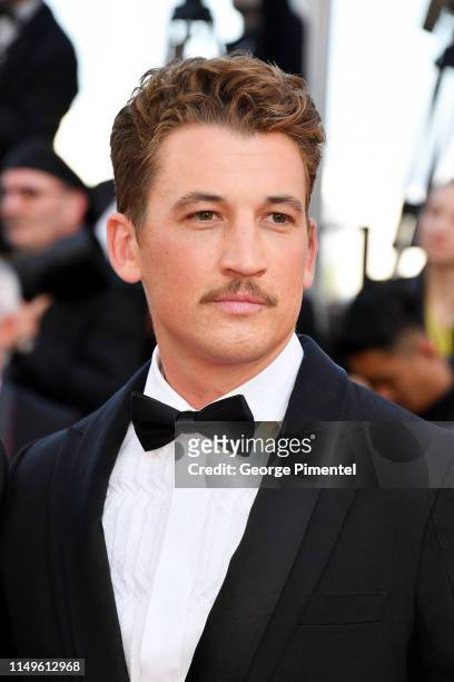 Miles Teller attends the screening of "Rocketman" during the 72nd annual Cannes Film Festival on May 16, 2019 in Cannes, France.