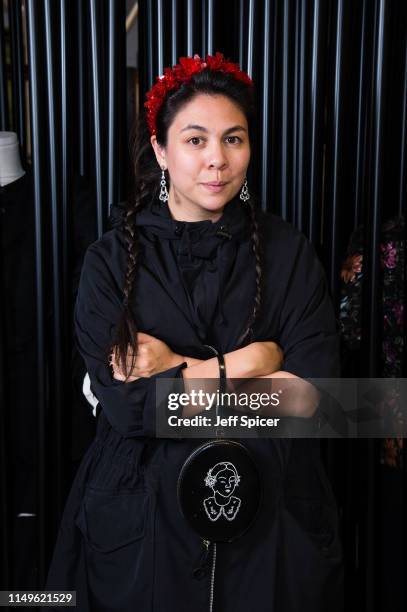 Fashion designer Simone Rocha attends the Photo London Event at Dover Street Market on May 16, 2019 in London, England.