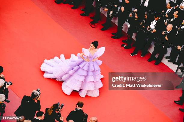 Sririta Jensen attends the screening of "Rocketman"during the 72nd annual Cannes Film Festival on May 16, 2019 in Cannes, France.