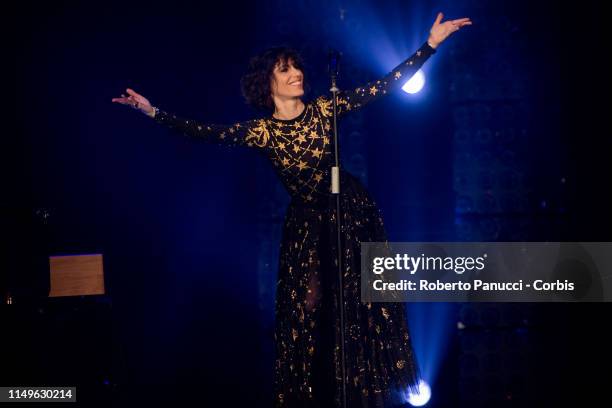 Giorgia performs in concert on May 16, 2019 in Rome, Italy.