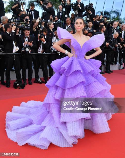 Sririta Jensen attends the screening of "Rocketman" during the 72nd annual Cannes Film Festival on May 16, 2019 in Cannes, France.