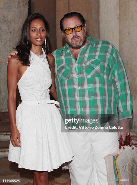 Julian Rabel Julian Schnabel Rula Jebreal Photos and Premium High Res Pictures ...