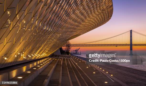 golden sunrise - lisbon stock pictures, royalty-free photos & images