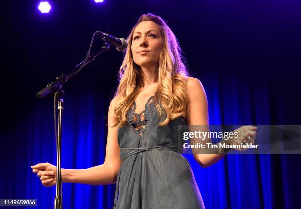 Colbie Caillat of Gone West performs during 2019 Live In The Vineyard Goes Country at Jam Cellars Ballroom on May 16, 2019 in Napa, California.