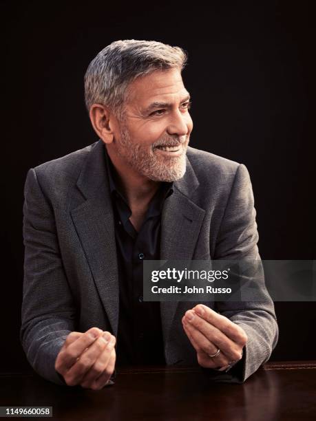 Actor and film director George Clooney is photographed for Emmy magazine on February 11, 2019 in Los Angeles, California.