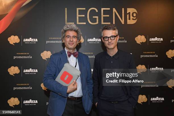 Gaetano Di Tondo and Andrea Montorio attend Legend19 - Nuvola Lavazza on June 7, 2019 in Turin, Italy.