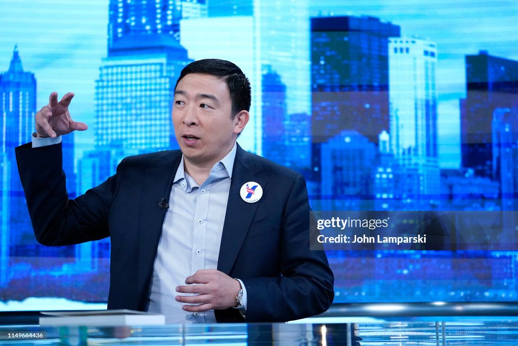 Democratic Presidential Candidate Andrew Yang Visits "The Story With Martha MacCallum"