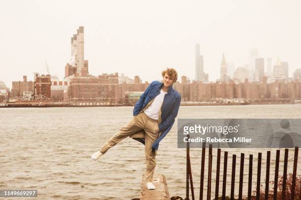 Musician, singer, songwriter and actor Johnny Flynn is photographed for ES magazine on September 16, 2017 in New York, United States.