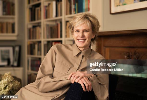 Writer Siri Hustvedt is photographed for the Observer on February 11, 2019 in New York City.