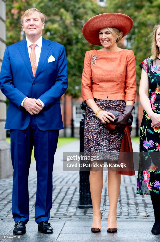 State Visit Of The King And Queen Of The Netherlands to Ireland Day Two