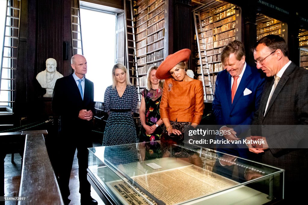 State Visit Of The King And Queen Of The Netherlands to Ireland Day Two