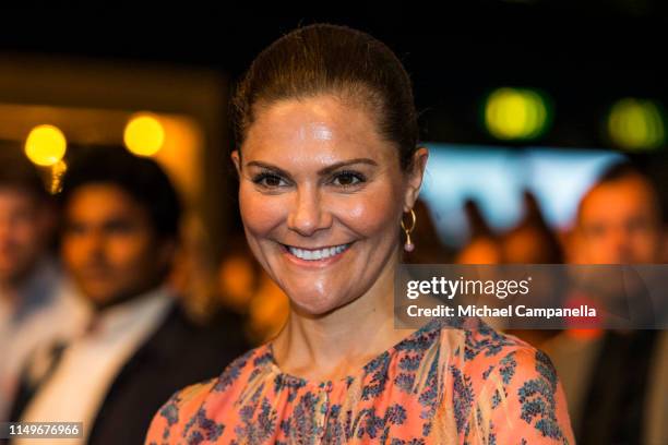 Crown Princess Victoria of Sweden attends the EAT Stockholm Food Forum at Annexet on June 13, 2019 in Stockholm, Sweden.