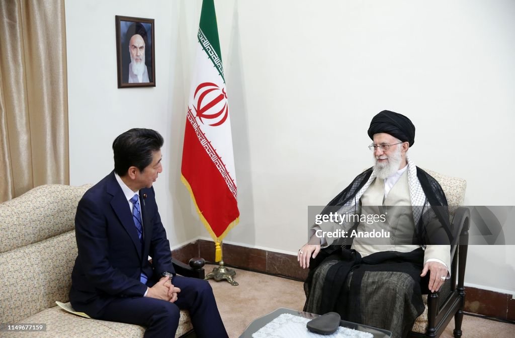 Japan's PM Shinzo Abe in Iran